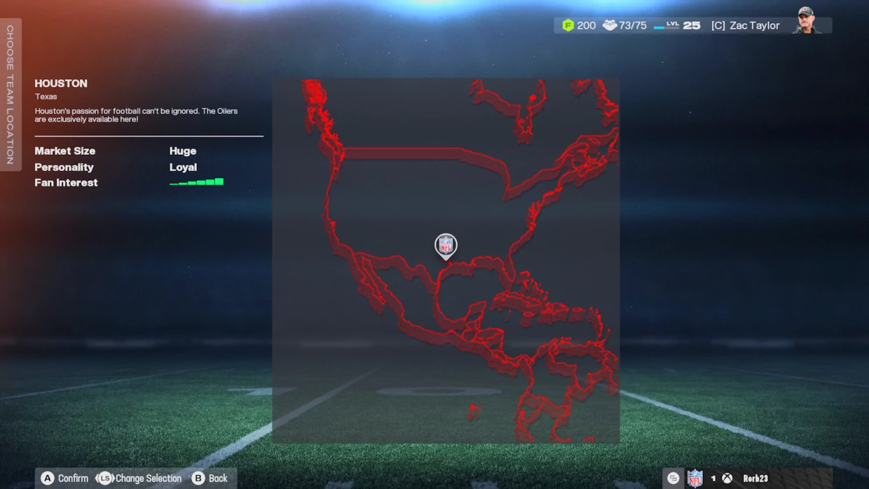 Relocation Cities Madden 26