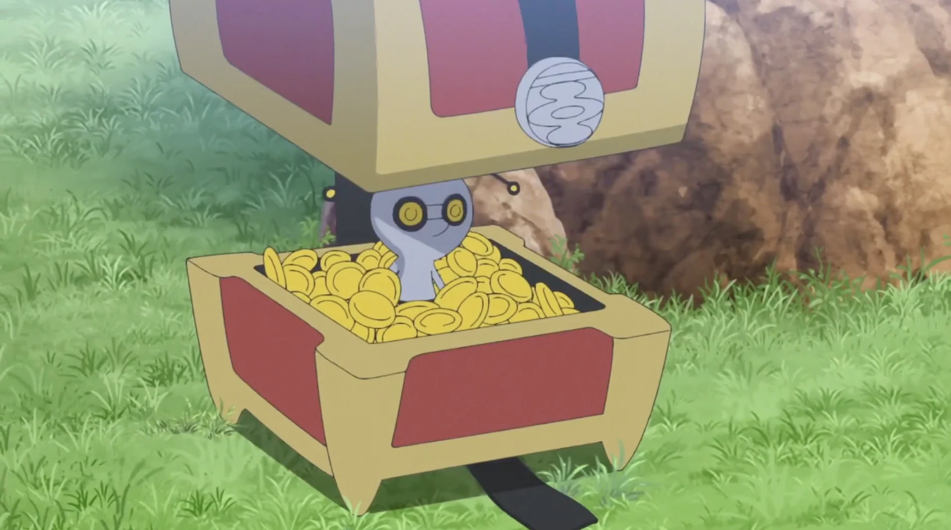 Evolve Gimmighoul Pokemon Mega Dimension