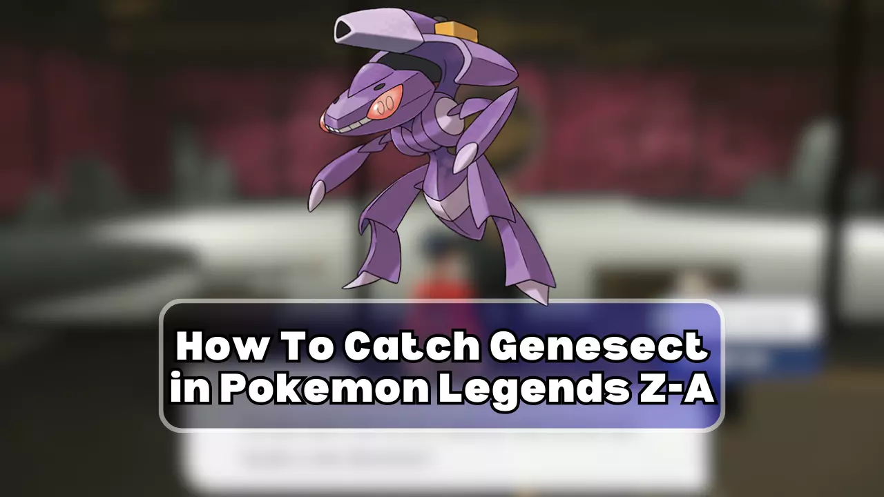 Genesect in Pokemon Legends Z-A